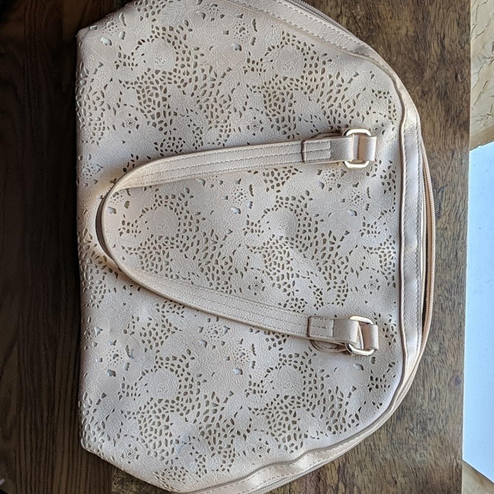 Light pink handbag